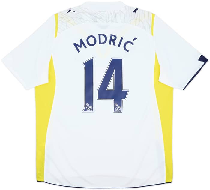 2009-10 Tottenham Home Shirt Modric #14 - 8/10 - (M)