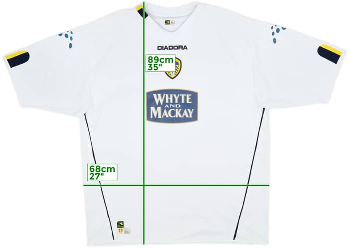 2004-05 Leeds United Home Shirt - 7/10 - (XL)