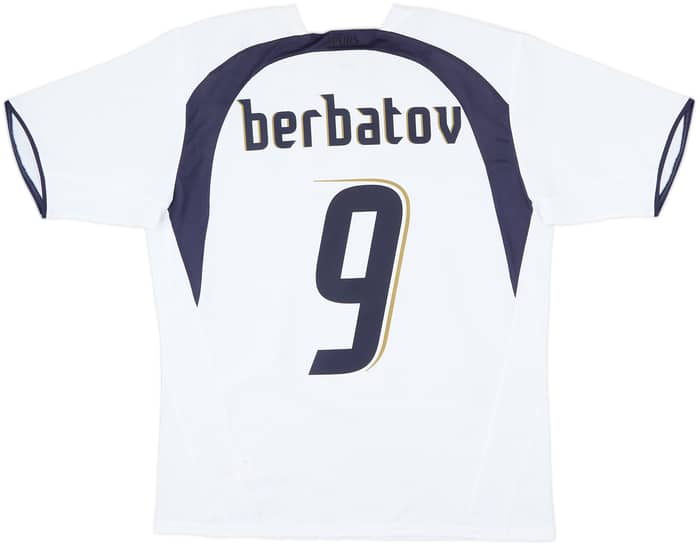 2006-07 Tottenham Home Shirt Berbatov #9 - 7/10 - (L)