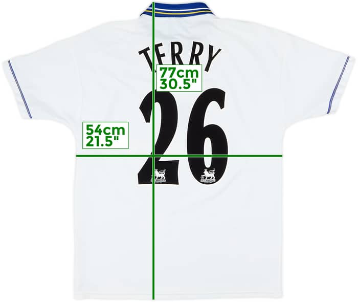 1998-00 Chelsea Away Shirt Terry #26 - 7/10 - (L)