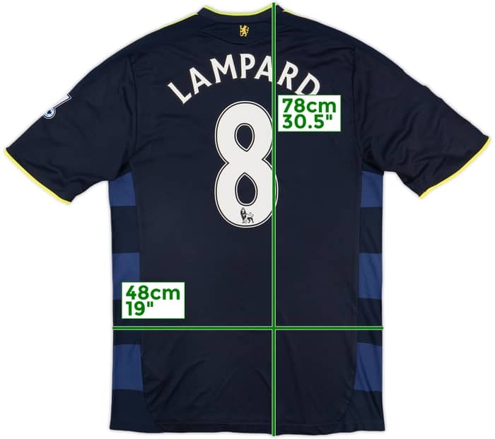 2009-10 Chelsea Away Shirt Lampard #8 - 7/10 - (S)