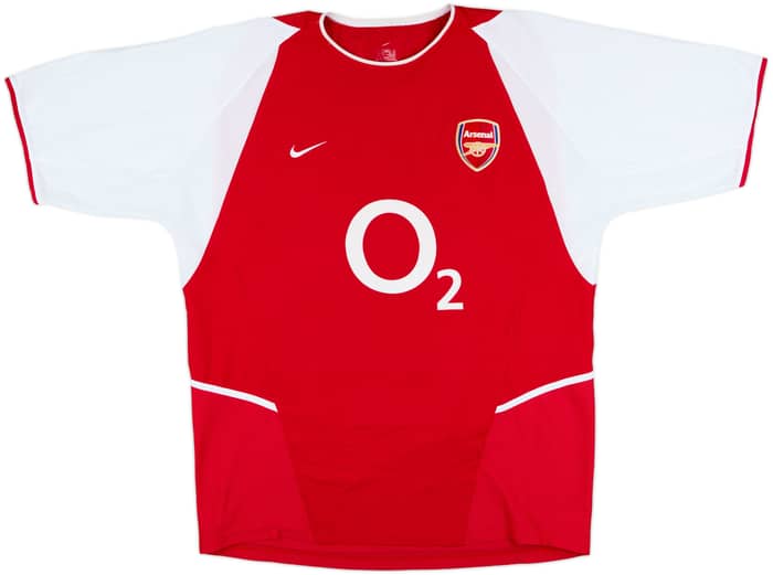 2002-04 Arsenal Home Shirt Pires #7 - 6/10 - (XXL)