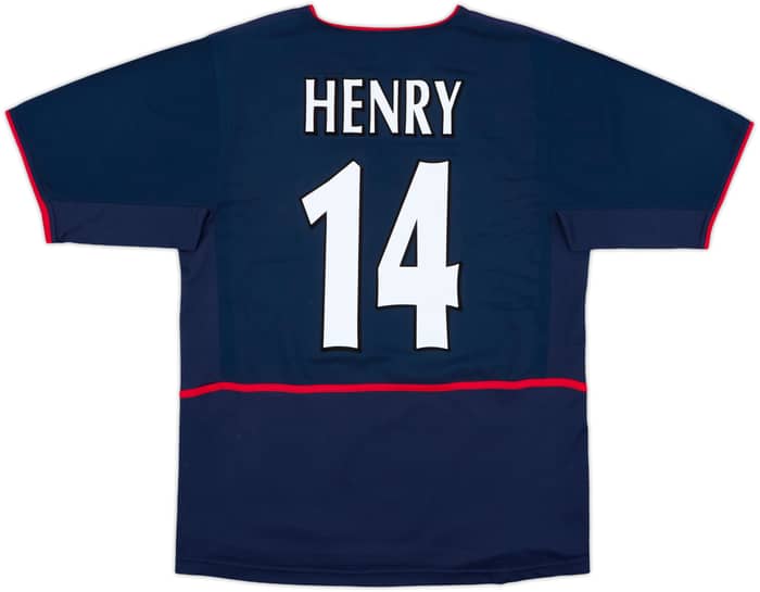 2002-04 Arsenal Away Shirt Henry #14 - 8/10 - (L)