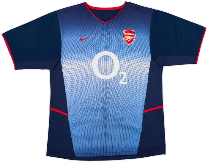 2002-04 Arsenal Away Shirt Henry #14 - 8/10 - (L)