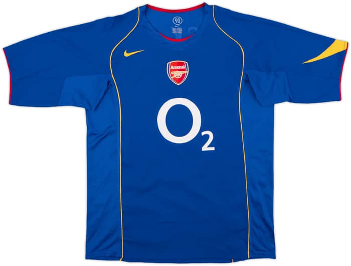 2004-06 Arsenal Away Shirt Bergkamp #10 - 8/10 - (L)