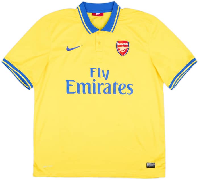 2013-14 Arsenal Away Shirt Ozil #11 - 8/10 - (XL)
