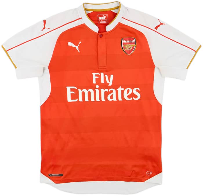2015-16 Arsenal Home Shirt Arteta #8 - 6/10 - (M)