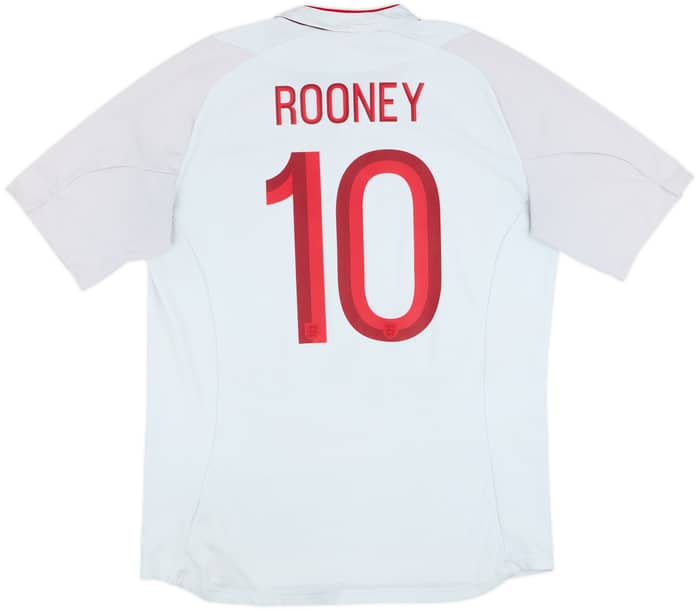 2012-13 England Home Shirt Rooney #10 - 5/10 - (L)