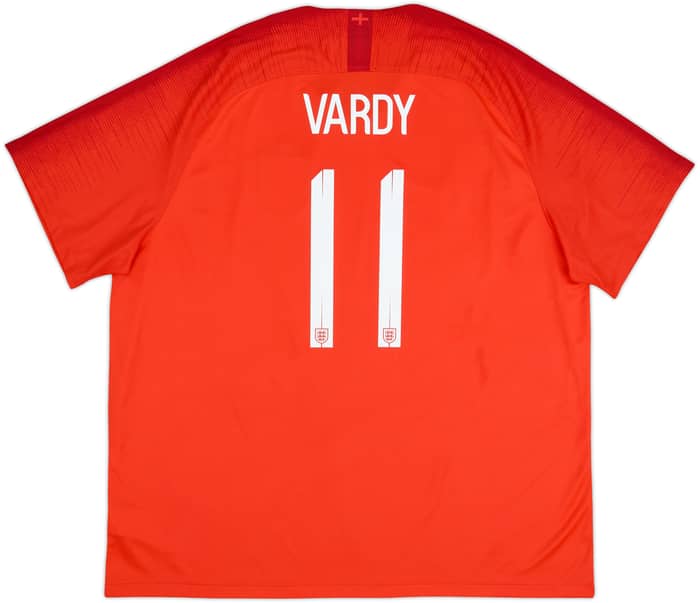 2018-19 England Away Shirt Vardy #11 - 9/10 - (3XL)