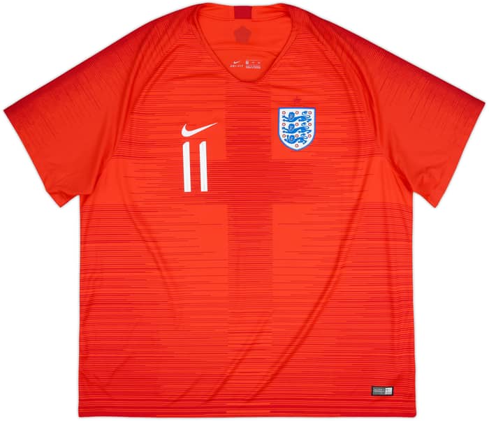 2018-19 England Away Shirt Vardy #11 - 9/10 - (3XL)