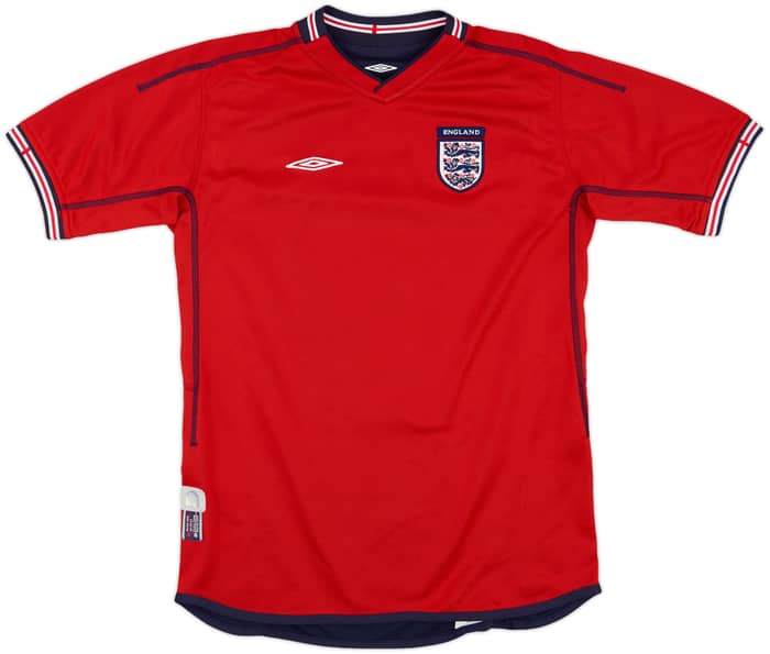 2002-04 England Away Shirt - 10/10 - (L.Boys)
