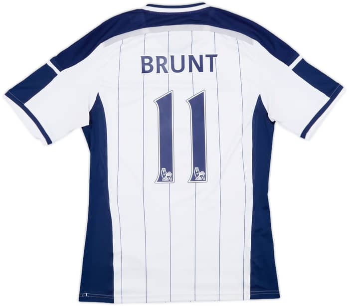 2014-15 West Brom Home Shirt Brunt #11 - 7/10 - (M)
