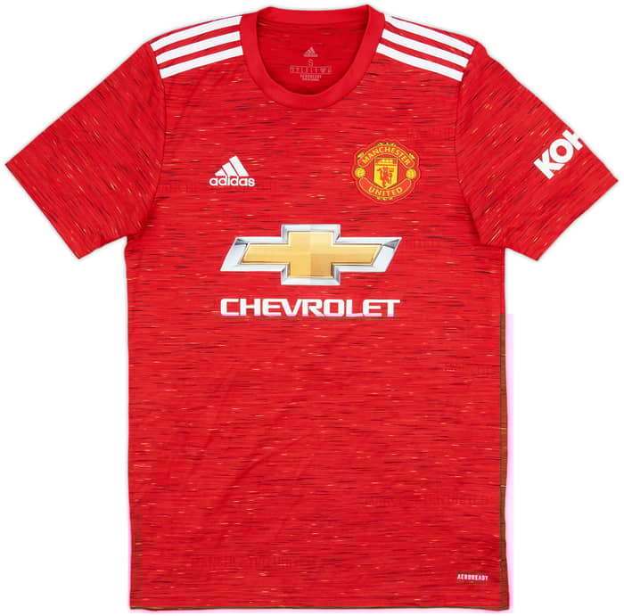 2020-21 Manchester United Home Shirt Shaw #23 - 7/10 - (S)