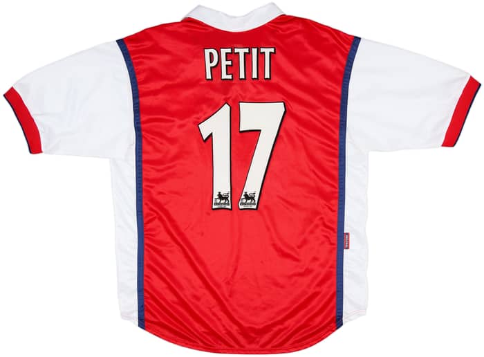 1998-99 Arsenal Home Shirt Petit #17 - 8/10 - (L)