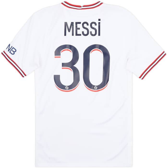 2021-22 Paris Saint-Germain Fourth Shirt Messi #30 - 10/10 - (XS)