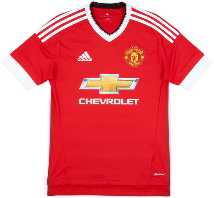 2015-16 Manchester United Home Shirt Rooney #10 - 8/10 - (XS)