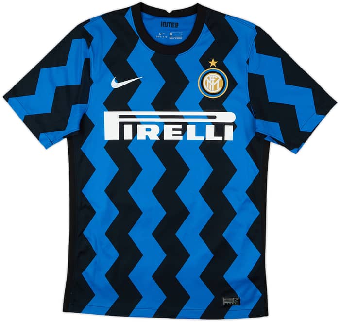 2020-21 Inter Milan Home Shirt Lukaku #9 - 6/10 - (S)