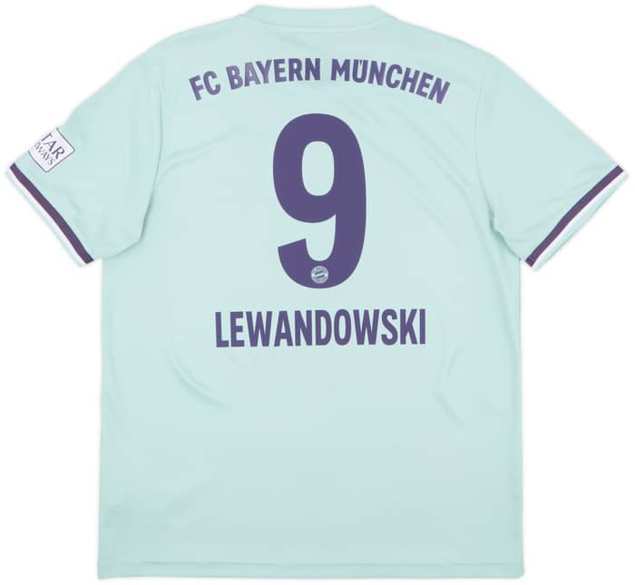 2018-19 Bayern Munich Away Shirt Lewandowski #9 - 8/10 - (L)