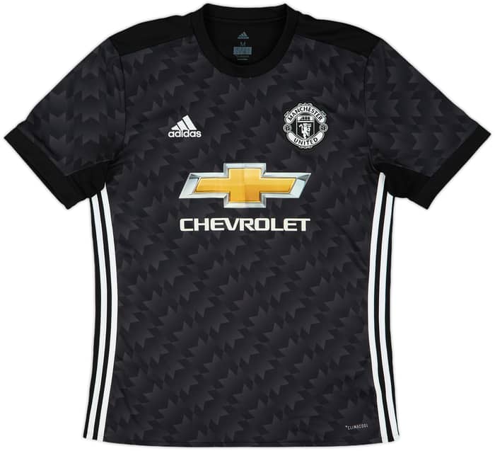 2017-18 Manchester United Away Shirt Valencia #25 - 8/10 - (M)