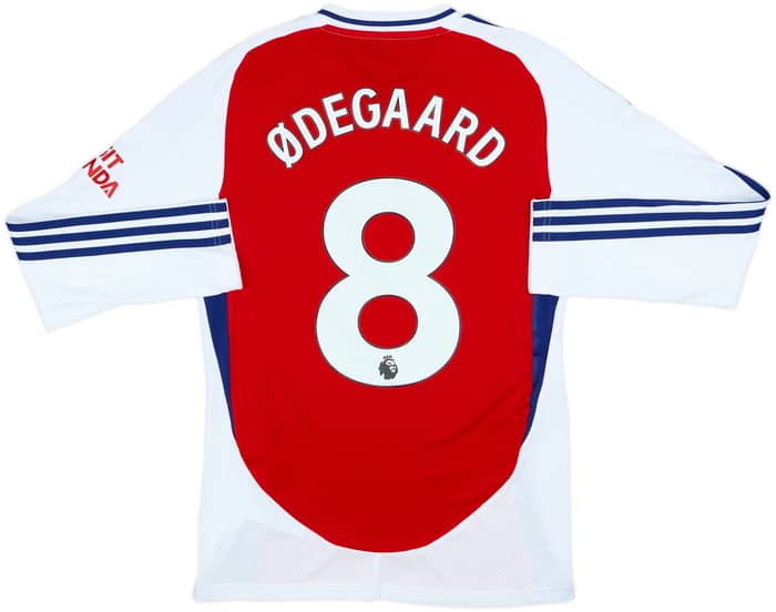 2024-25 Arsenal Home L/S Shirt Odegaard #8 (S)