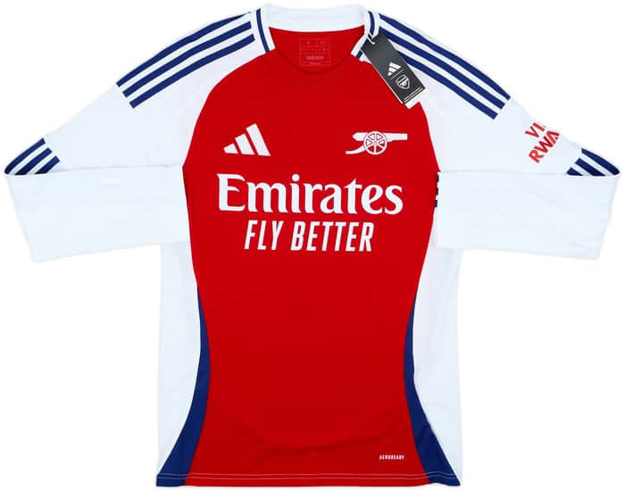 2024-25 Arsenal Home L/S Shirt Odegaard #8 (S)