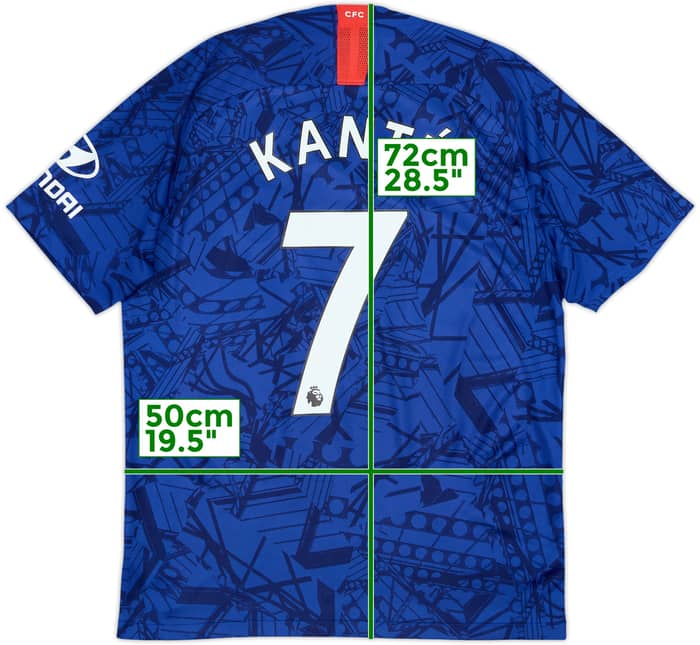 2019-20 Chelsea Home Shirt Kante #7 - 8/10 - (M)