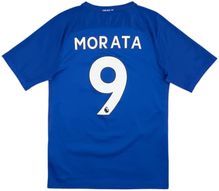 2017-18 Chelsea Home Shirt Morata #9 - 9/10 - (S)