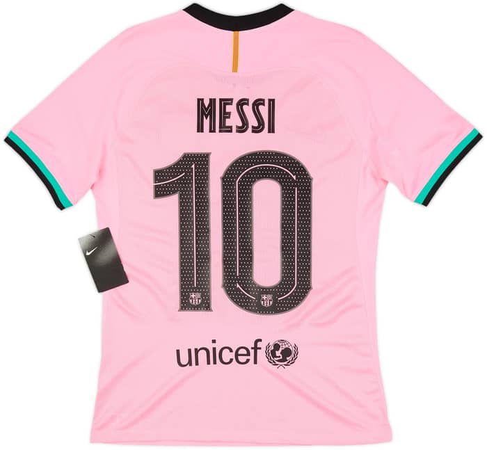 2020-21 Barcelona Player Issue Third Shirt Messi #10 (M)