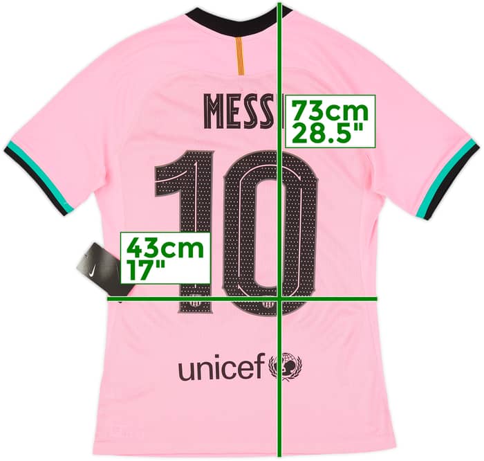 2020-21 Barcelona Player Issue Third Shirt Messi #10 (M)