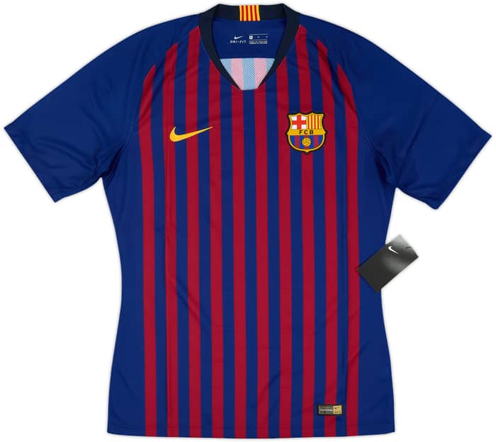2018-19 Barcelona Player Issue Home Shirt Messi #10 (M)