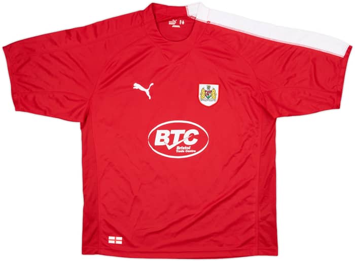 2006-07 Bristol City Home Shirt - 5/10 - (L)