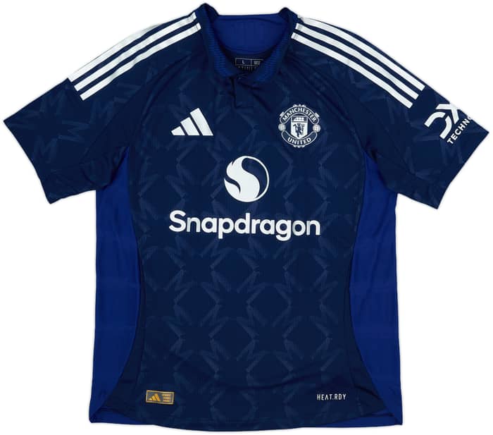 2024-25 Manchester United Authentic Away Shirt B.Fernandes #8 - 10/10 - (L)