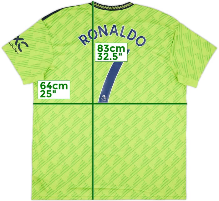 2022-23 Manchester United Third Shirt Ronaldo #7 - 7/10 - (XXL)