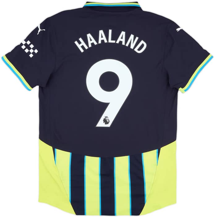 2024-25 Manchester City Away Shirt Haaland #9 - 10/10 - (M)