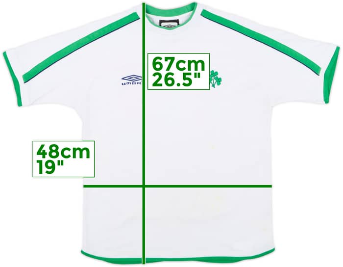 2000-01 Ireland Umbro Training Shirt - 5/10 - (S)