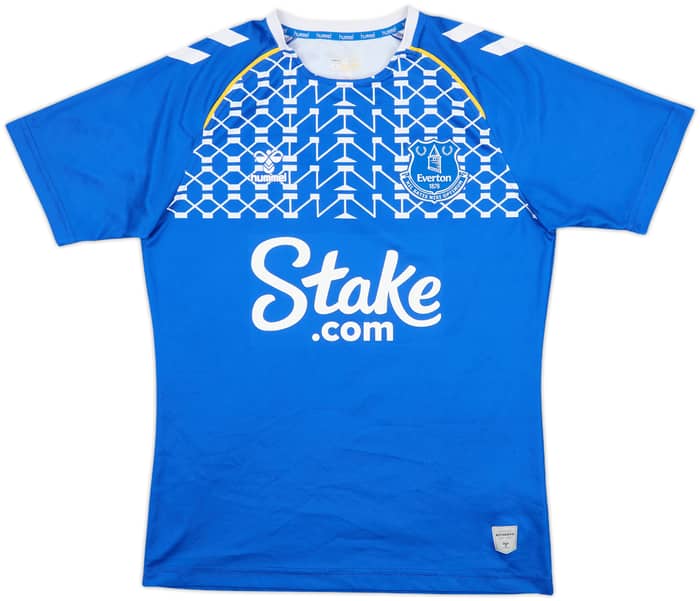 2023-24 Everton Hummel Pre-Match Training Shirt - 9/10 - (S)