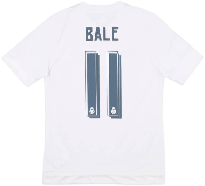 2015-16 Real Madrid Home Shirt Bale #11 - 7/10 - (S)