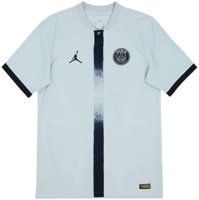 2022-23 París Saint-Germain Camiseta Auténtica de Visitante Mbappe #7 - 9/10 - (S)