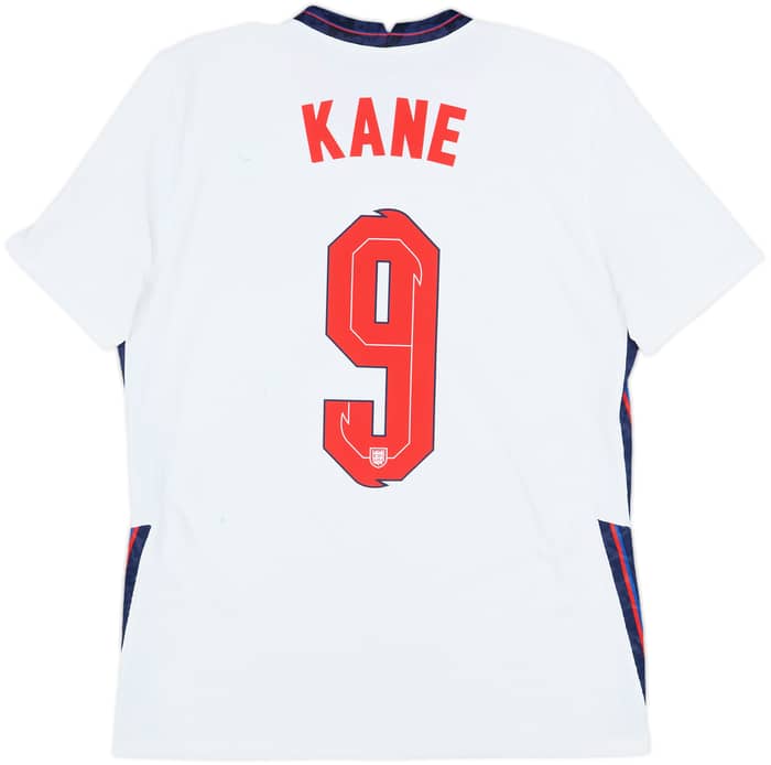 2020-22 England Authentic Home Shirt Kane #9 - 7/10 - (M)