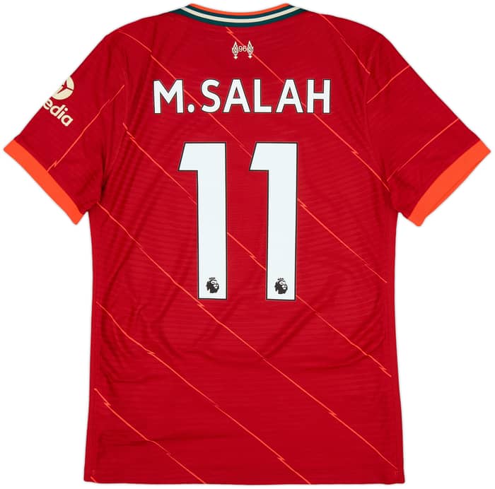 2021-22 Liverpool Authentic Home Shirt M.Salah #11 - 10/10 - (S)
