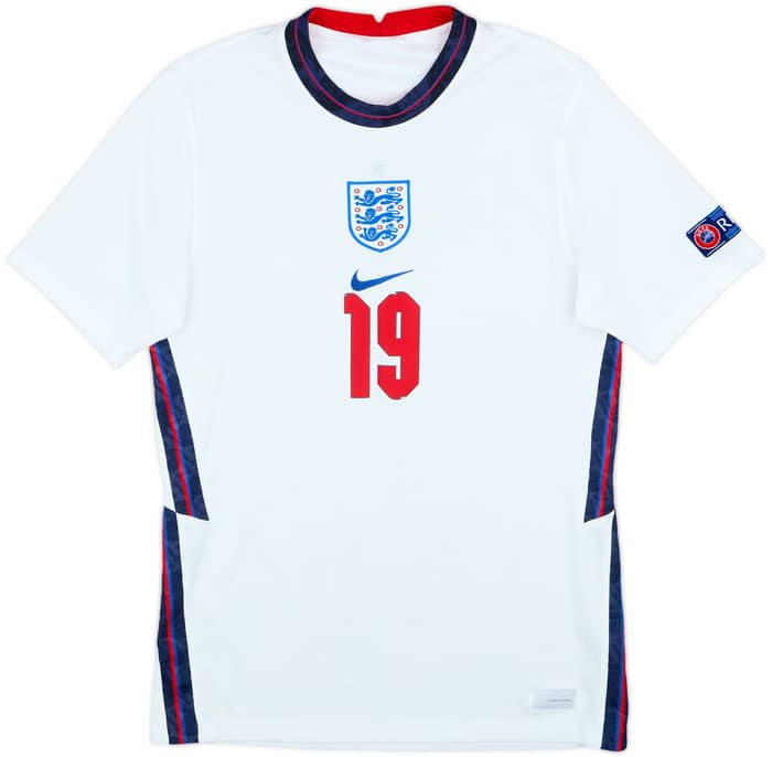 2020-22 England Home Shirt Mount #19 - 5/10 - (S)