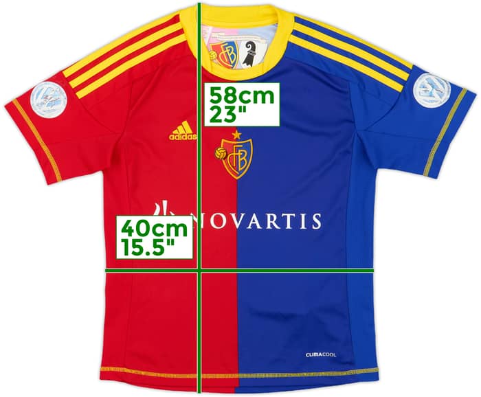 2012-13 FC Basel Home Shirt - 6/10 - (S.Boys)