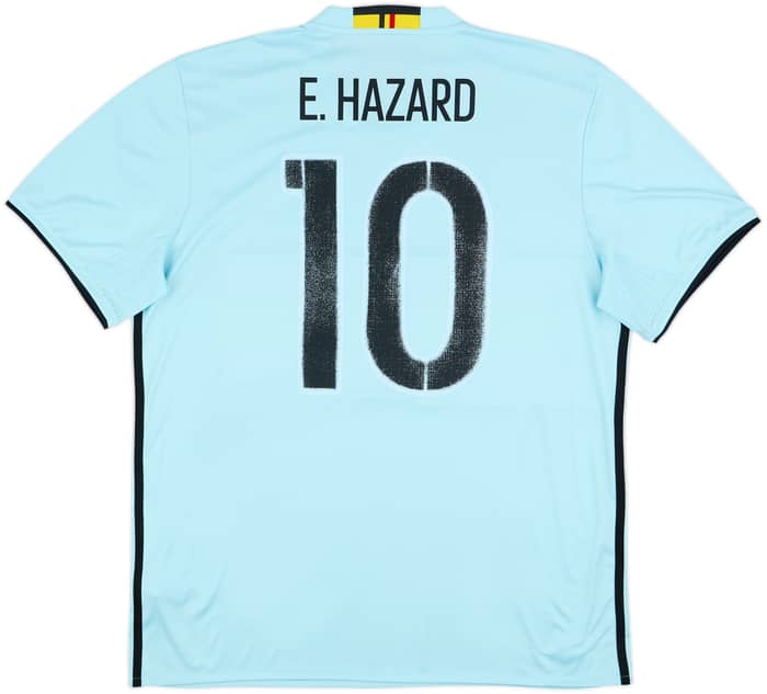 2016-17 Belgium Away Shirt Hazard #10 - 10/10 - (XL)