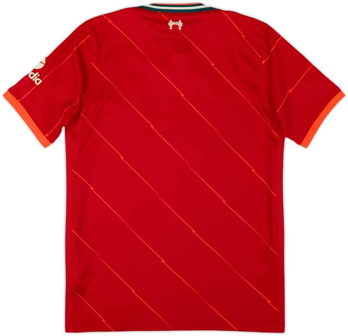 2021-22 Liverpool Home Shirt - 10/10 - (L.Boys)