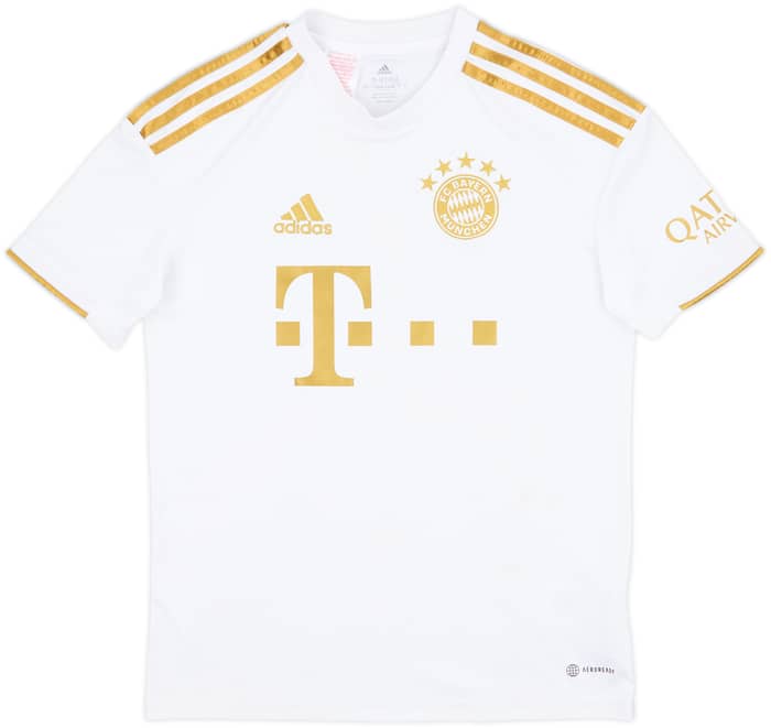 2022-23 Bayern Munich Away Shirt - 5/10 - (L.Boys)