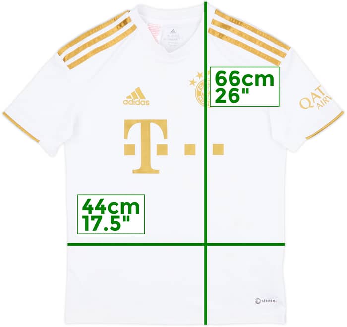 2022-23 Bayern Munich Away Shirt - 5/10 - (L.Boys)