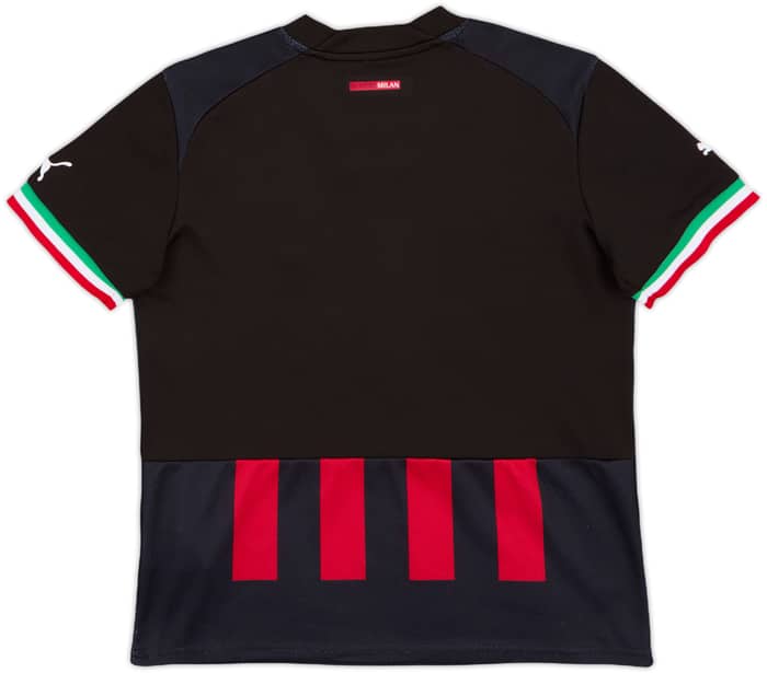 2022-23 AC Milan Home Shirt - 8/10 - (M.Boys)