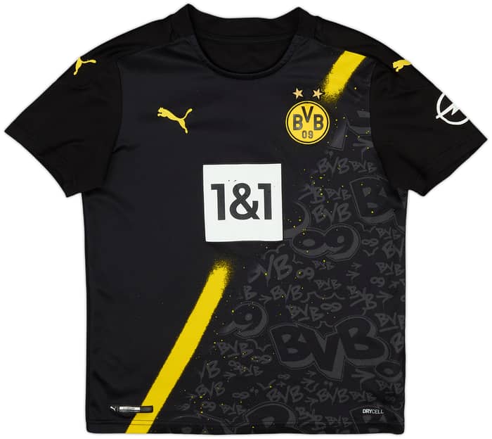 2020-21 Dortmund Away Shirt - 6/10 - (M.Boys)
