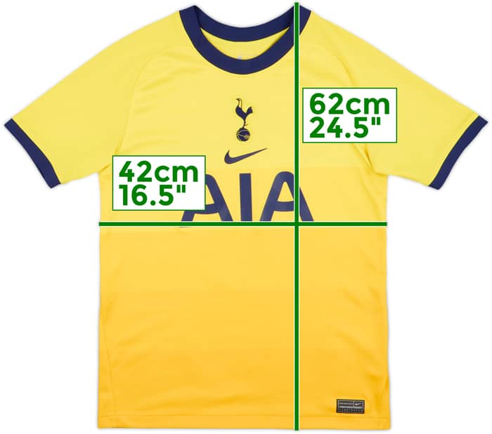 2020-21 Tottenham Third Shirt - 9/10 - (L.Boys)
