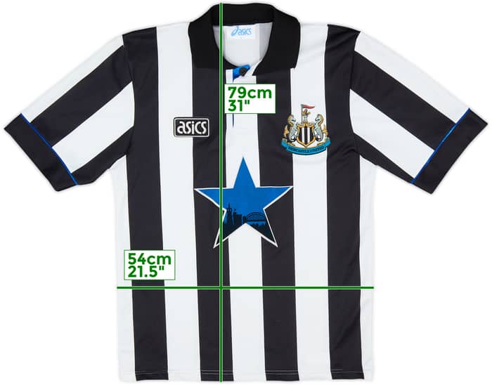 1993-95 Newcastle Home Shirt - 7/10 - (S)